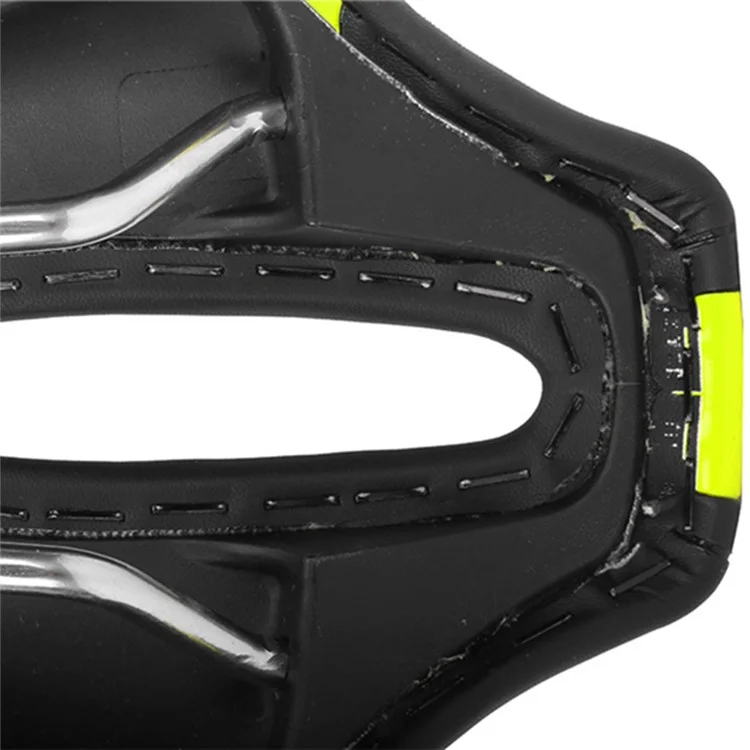 WEST BIKING YP0801072 Велосипедное седло из искусственной кожи, дышащее, с амортизацией - черное
