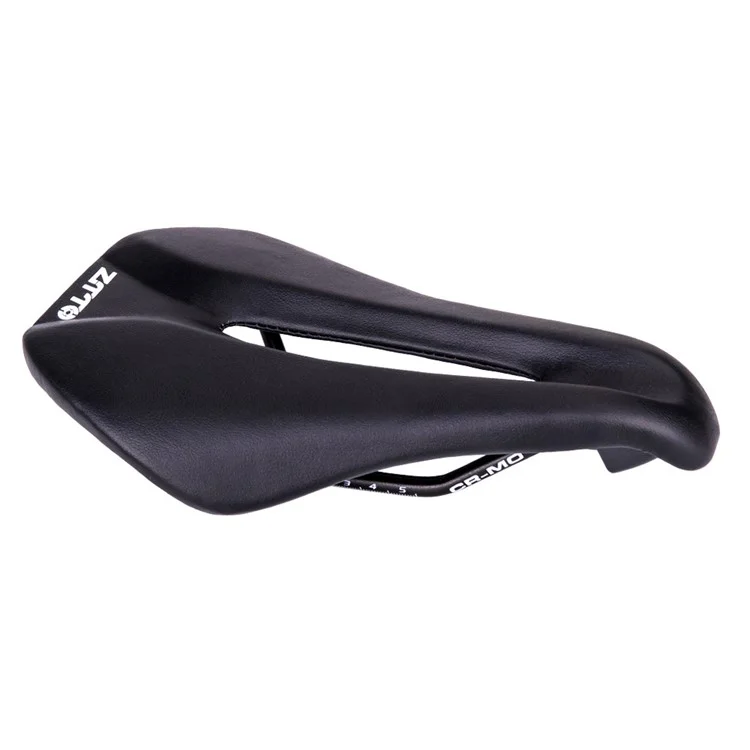 ZTTO 1138 EVA+Microfiber Leather Bike Saddle Hollow Breathable MTB Road Bicycle Seat Cushion - White