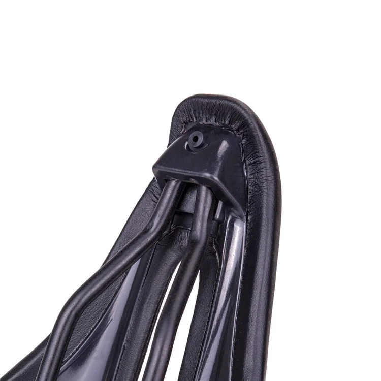 ZTTO 1138 EVA+Microfiber Leather Bike Saddle Hollow Breathable MTB Road Bicycle Seat Cushion - White