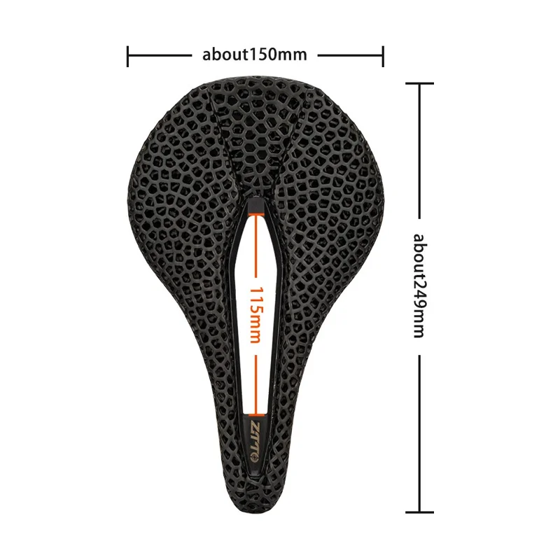 ZTTO ZD9 Bicycle Saddle 3D Printed Bike Replacement Shock Absorbing Bike Seat