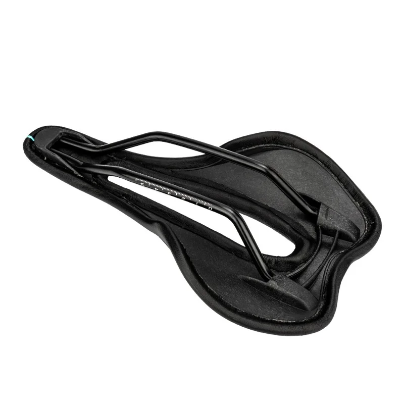 ZTTO ST1 Hollow Seat Cushion Breathable Microfiber Leather Mountain Road Bike Saddle - Black  /  Red