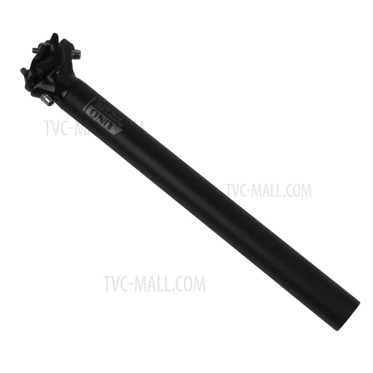 UNO Bike Seatposts 31.6 x 350mm Seat Posts Aluminum Alloy Cycling Bike Seat Posts Matte Travel Damping Seat Posts