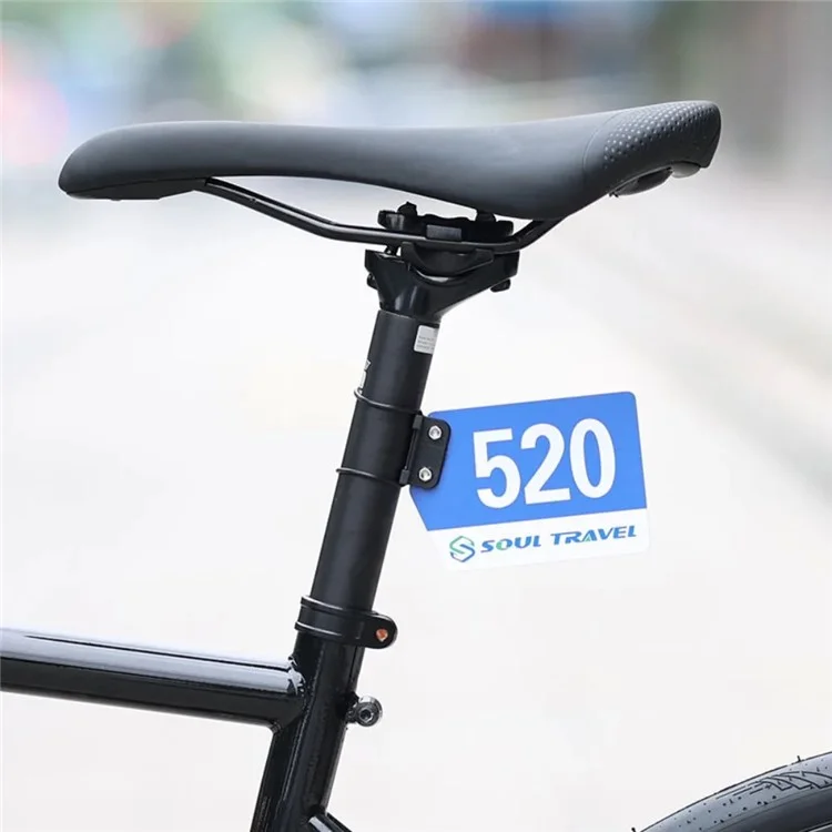 Racimento de Placa do Placo do Placa de Raça RIDERACE Para Bicycle Saptpost - Redondo