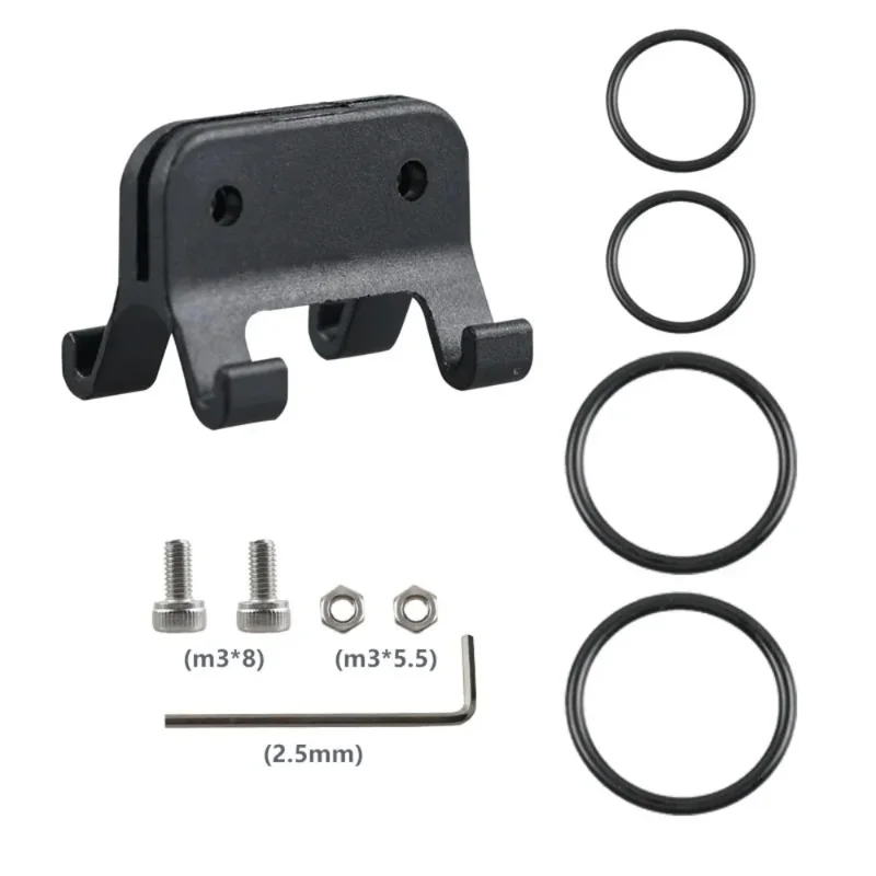 RIDERACE Bike Race Number Plate Holder Rack for Bicycle Seatpost - V-Shaped