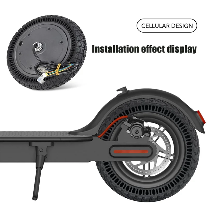 LYXM293-1 For Xiaomi Mi Electric Scooter Pro 2 / 1S / M365 Wheel Tire 250W Motor 8.5x2.125 inch