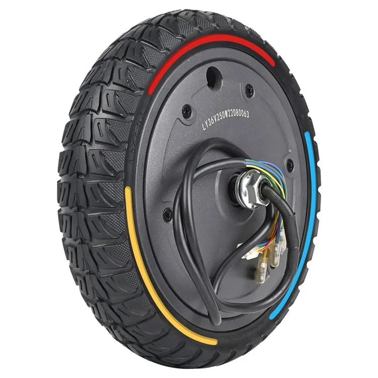 YXM293-2 For Xiaomi Mi Electric Scooter 1S / M365 Pro / M365 Wheel Tire 250W Motor 8.5x2-6.1 inch