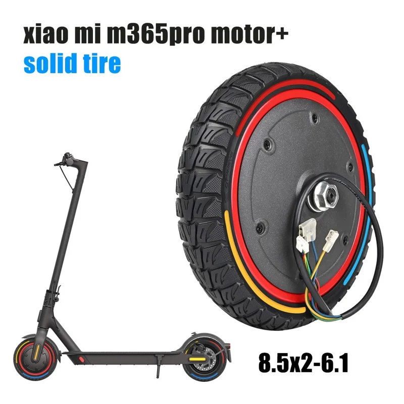 LYXM294-3 For Xiaomi Mi Electric Scooter 1S / M365 Pro / M365 350W Motor E-Scooter Wheel Tire