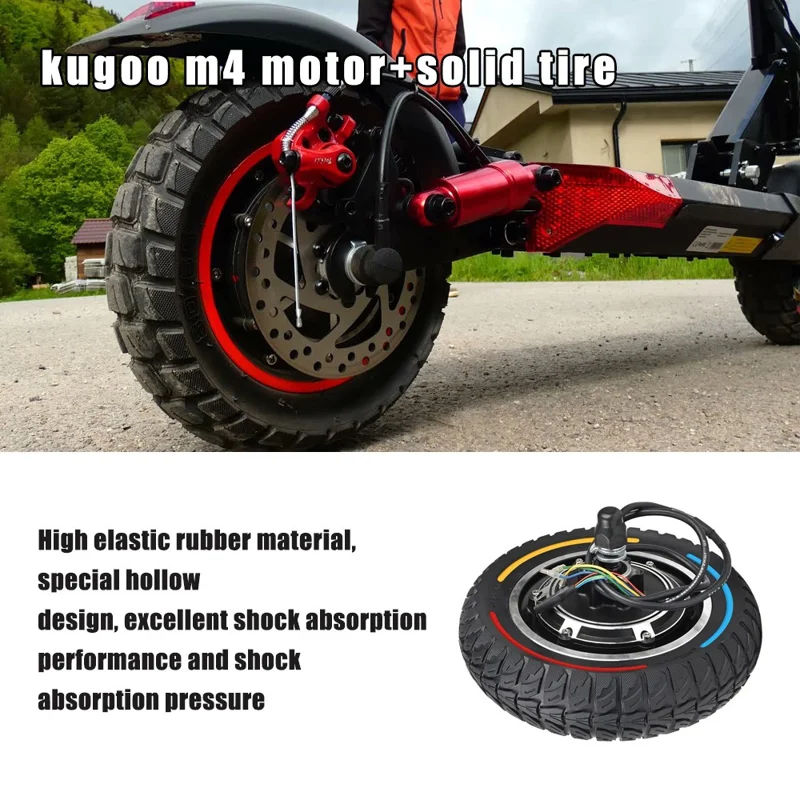 LYM4070-1 til KUGOO M4 Pro / M4 Hjuldæk 500 W Motor El-scooter Erstatningsdæk