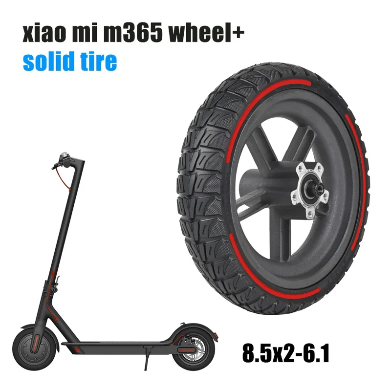 Lyxm238-3 Для Xiaomi Mi Electric Scooter 1s / M365 Колесный Хаб Анти-слип Электронная Шина - Красный