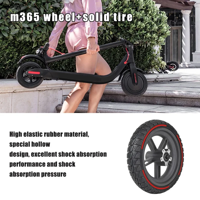 Lyxm238-3 Для Xiaomi Mi Electric Scooter 1s / M365 Колесный Хаб Анти-слип Электронная Шина - Красный