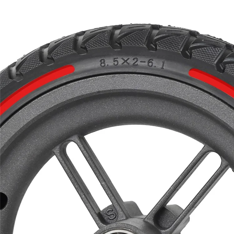 LYXM238-8 Für Xiaomi M365 Pro Elektro-Scooter Radnabe Rutschfest E-Scooter Reifen - Rot