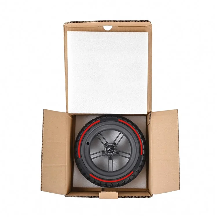 LYXM238-8 Für Xiaomi M365 Pro Elektro-Scooter Radnabe Rutschfest E-Scooter Reifen - Rot
