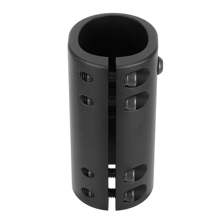 Pour Ninebot Max G30 Series Base de montage de protection en alliage d'aluminium pour trottinette électrique pliable - Noir