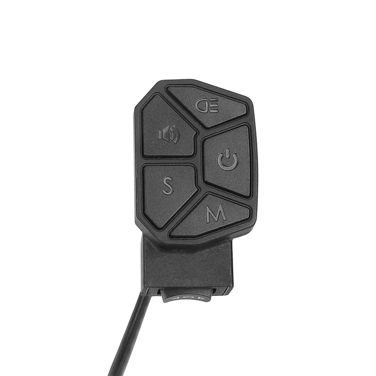 7-in-1 wasserdichter Elektroroller-Schalter für Hupe, Scheinwerfer, Blinkerfunktion, Scooterpart00099-B