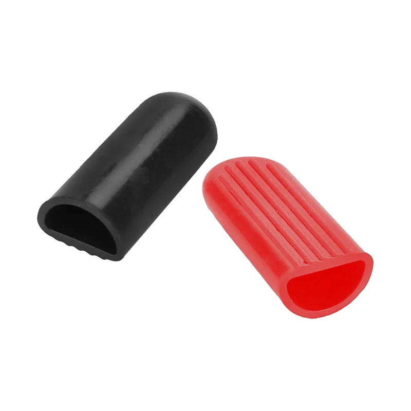 For Ninebot G30 Max Electric Scooter Kickstand Protector Anti Slip Silicone Support Foot Cover - Red