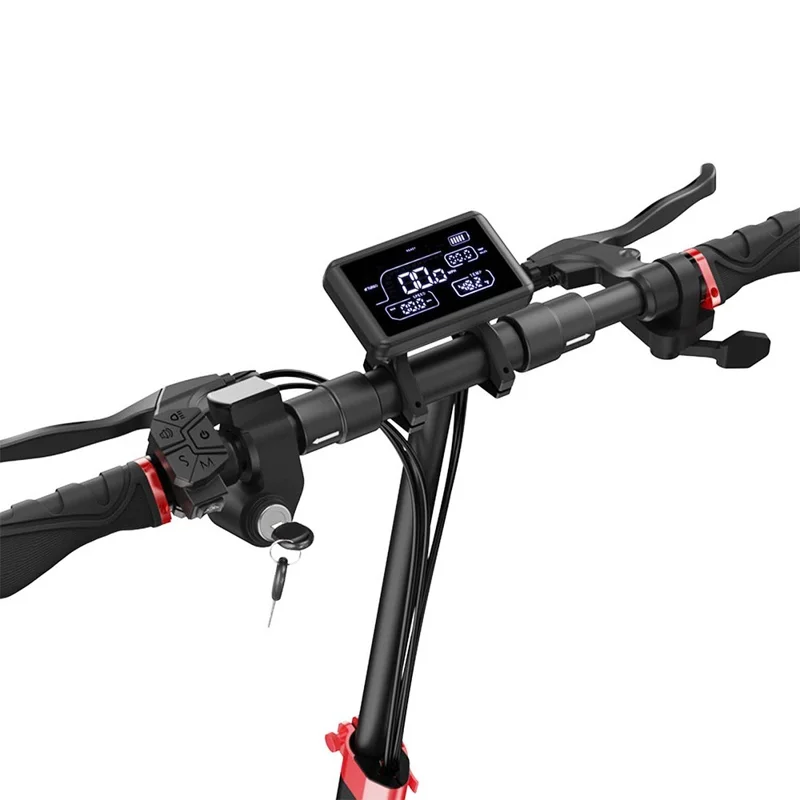 ISCOOTER iX4 Electric Scooter 10 Inch Tire 800W Motor 45km / h Max Speed with 48V 15Ah Battery, Support App - Region B