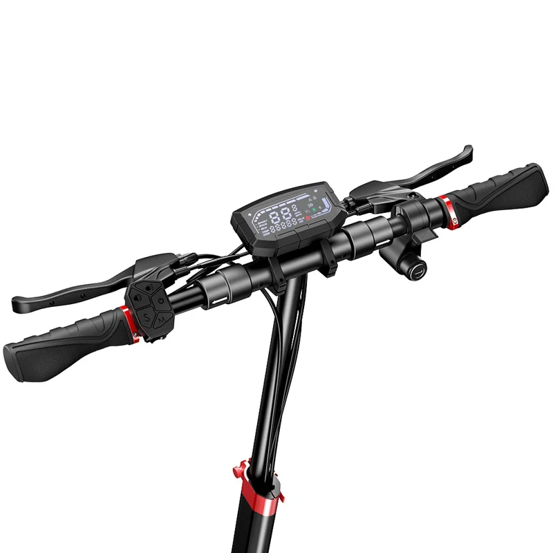 Elektryczny hulajnoga ISCOOTER iX4 48 V 15 Ah, 10-calowa opona, terenowa hulajnoga z aplikacją (wtyk UE) - strefa A