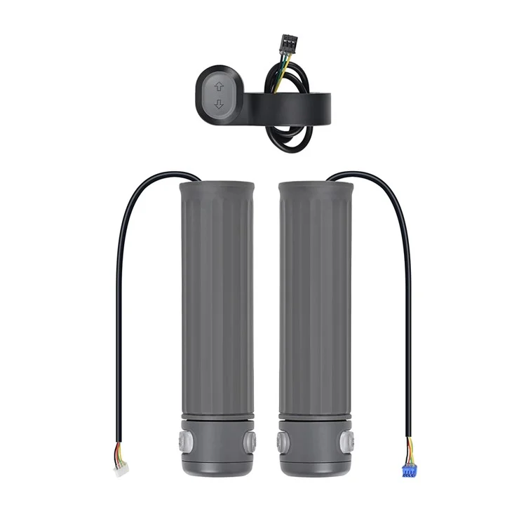 LYP4056 Par de Puños de Manillar para Patinete Eléctrico Xiaomi 4 Pro Plus / 4 Pro Max con Señal de Giro