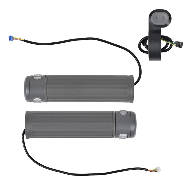 LYP4056 Par de Puños de Manillar para Patinete Eléctrico Xiaomi 4 Pro Plus / 4 Pro Max con Señal de Giro