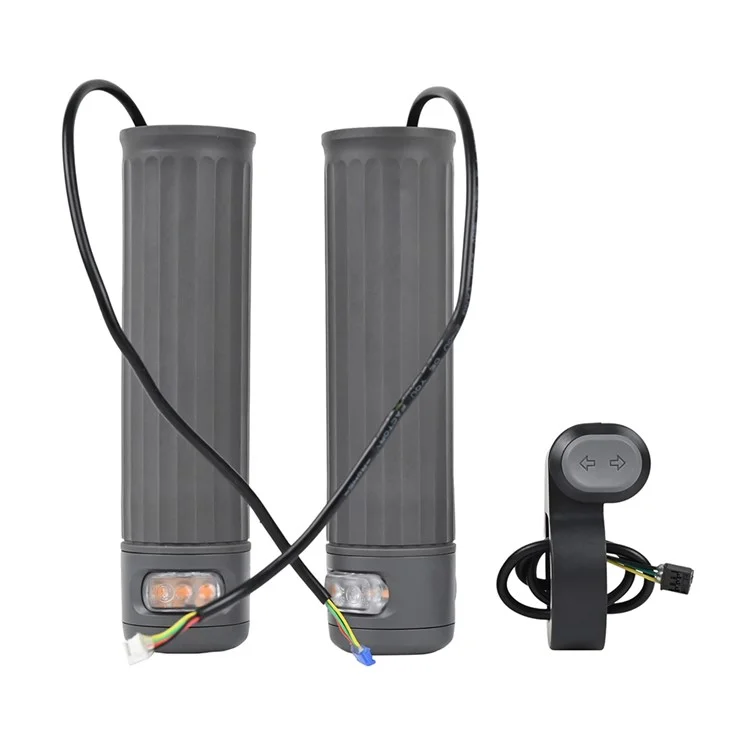 LYP4056 Par de Puños de Manillar para Patinete Eléctrico Xiaomi 4 Pro Plus / 4 Pro Max con Señal de Giro