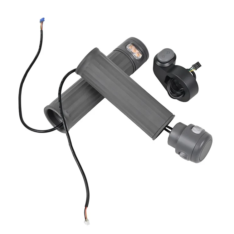 LYP4056 Par de Puños de Manillar para Patinete Eléctrico Xiaomi 4 Pro Plus / 4 Pro Max con Señal de Giro