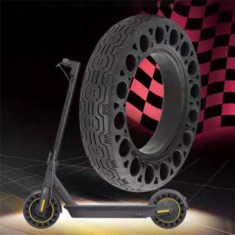 60/70-6.5 Scooter Tire Tubeless Explosion-proof Electric Bicycle Scooter Wear-resistant Solid Wheel for Ninebot Max G30 - Blue
