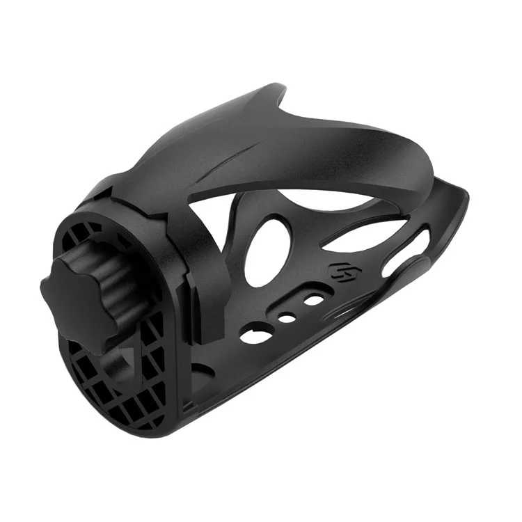ZH-1080C1 Adjustable Bicycle Water Bottle Holder Cycling Bottle Holder Cage - Black