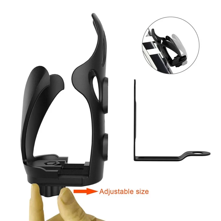 ZH-1080B1 Adjustable Water Bottle Holder Motorcycle Rearview Mirror Mount Bracket