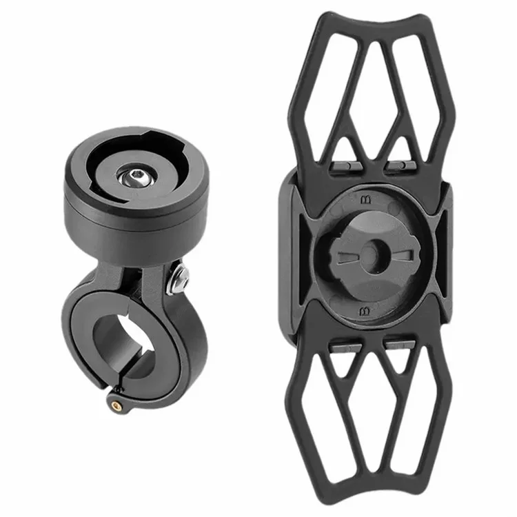 BENGGUO BG-1119 Fahrrad-Handyhalterung, Lenker-Handyhalter aus Silikon