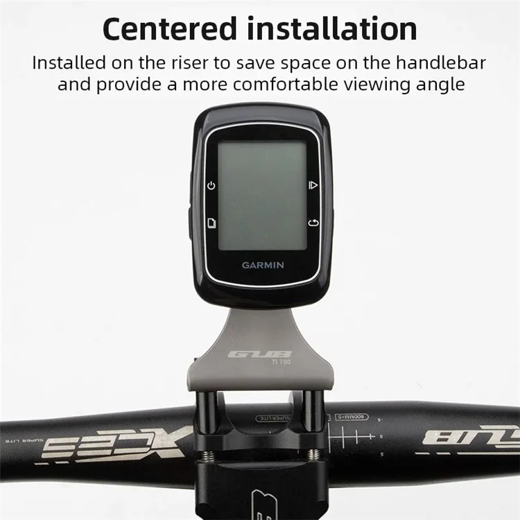 GUB Ti 700 Titanium Alloy Bike Computer Mount Stand Bracket for Most Bicycles