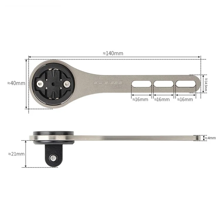 GUB 699 Titanium Alloy Lightweight Road Bicycle Handlebar Bike Computer Mount Adapter Bracket