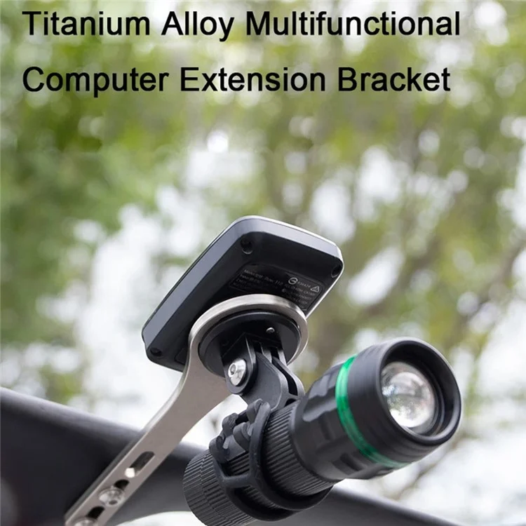 GUB 699 Titanium Alloy Lightweight Road Bicycle Handlebar Bike Computer Mount Adapter Bracket