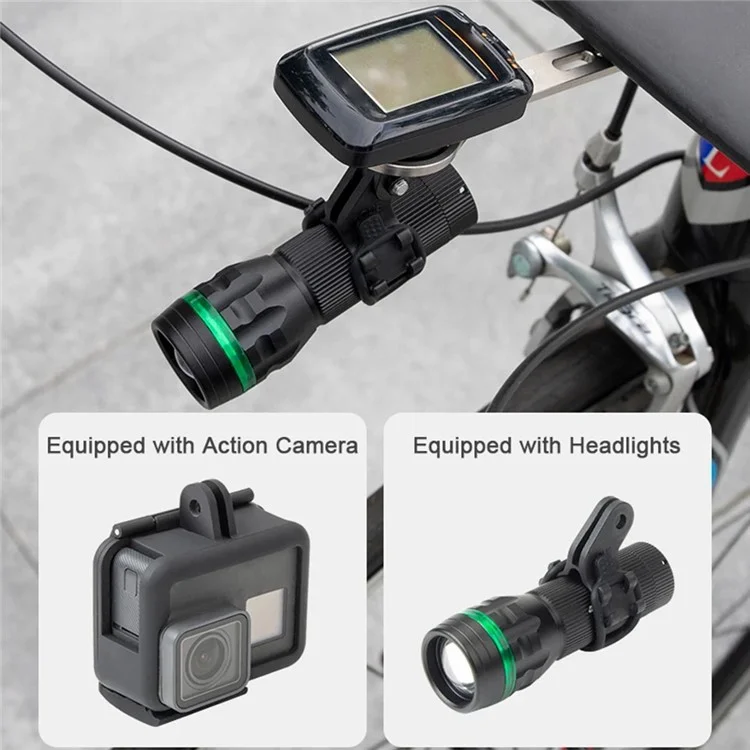 GUB 699 Titanium Alloy Lightweight Road Bicycle Handlebar Bike Computer Mount Adapter Bracket