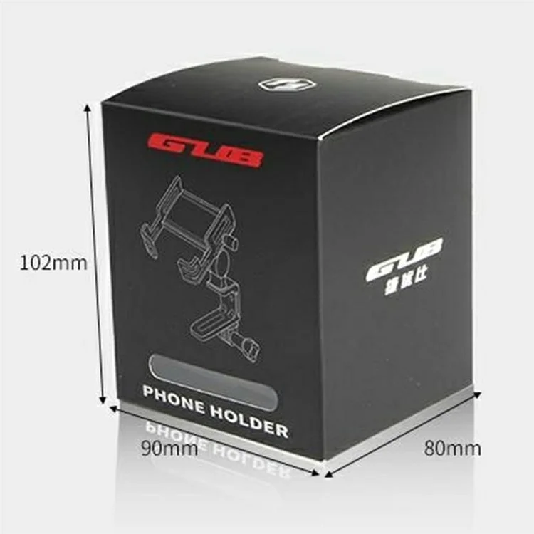 GUB PLUS 22 Adjustable Aluminum Alloy Bicycle Phone Holder Multifunctional Handlebar Phone Mount for 50-100cm Width Phones