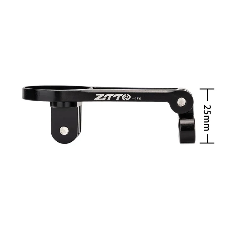 ZTTO SD-191 Bicycle Computer Mount Camera Light Extension Bracket Compatible with Garmin / Cateye / Bryton / Wahoo