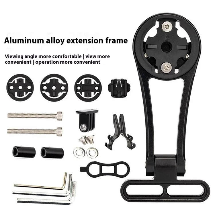 ZTTO SD-191 Bicycle Computer Mount Camera Light Extension Bracket Compatible with Garmin / Cateye / Bryton / Wahoo
