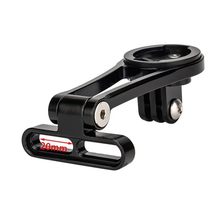 ZTTO SD-191 Bicycle Computer Mount Camera Light Extension Bracket Compatible with Garmin / Cateye / Bryton / Wahoo