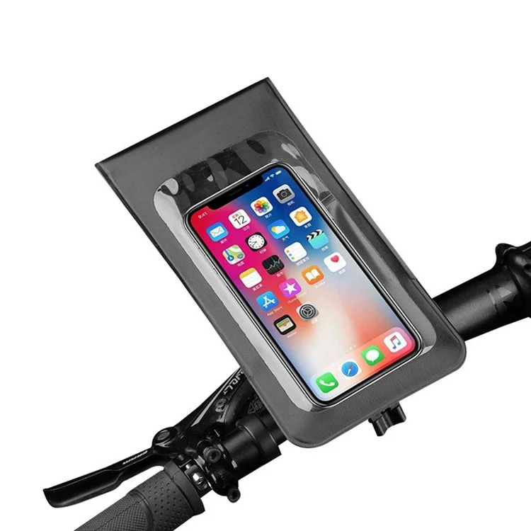 BG-2915 Bicycle Handlebar Rotatable Waterproof HD Touchscreen 4.7-6.5 Inch Phone Holder