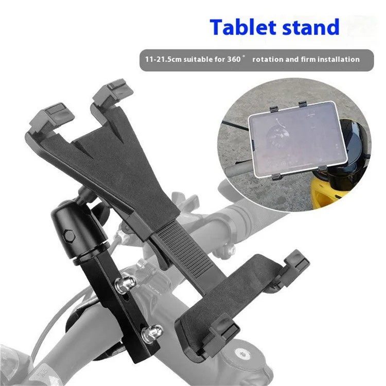 Soporte ajustable para tableta de bicicleta, motocicleta y bicicleta de montaña DEEMOUNT HLD-212 para tabletas de 7 a 10 pulgadas