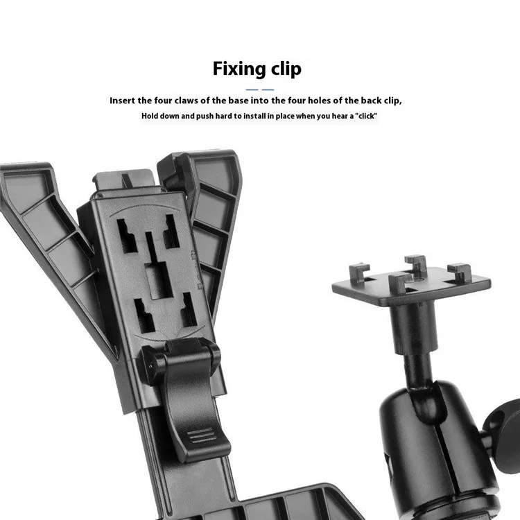 Soporte ajustable para tableta de bicicleta, motocicleta y bicicleta de montaña DEEMOUNT HLD-212 para tabletas de 7 a 10 pulgadas