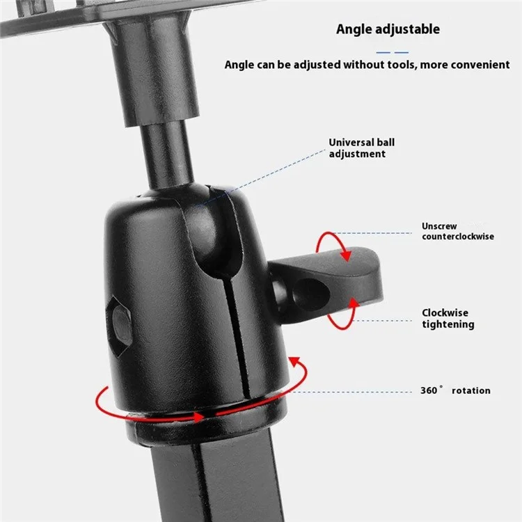 Soporte ajustable para tableta de bicicleta, motocicleta y bicicleta de montaña DEEMOUNT HLD-212 para tabletas de 7 a 10 pulgadas