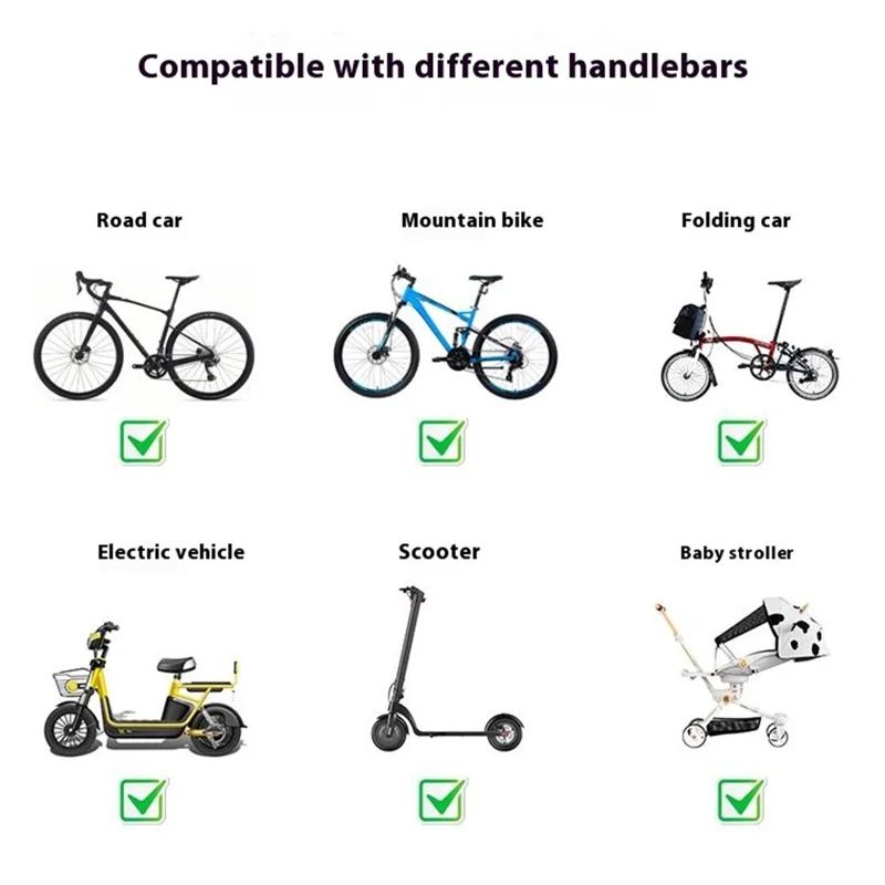 GUB P6 Silicone Phone Holder Bicycle E-Bike Scooter Folding Bike Cellphone Bracket - Pink