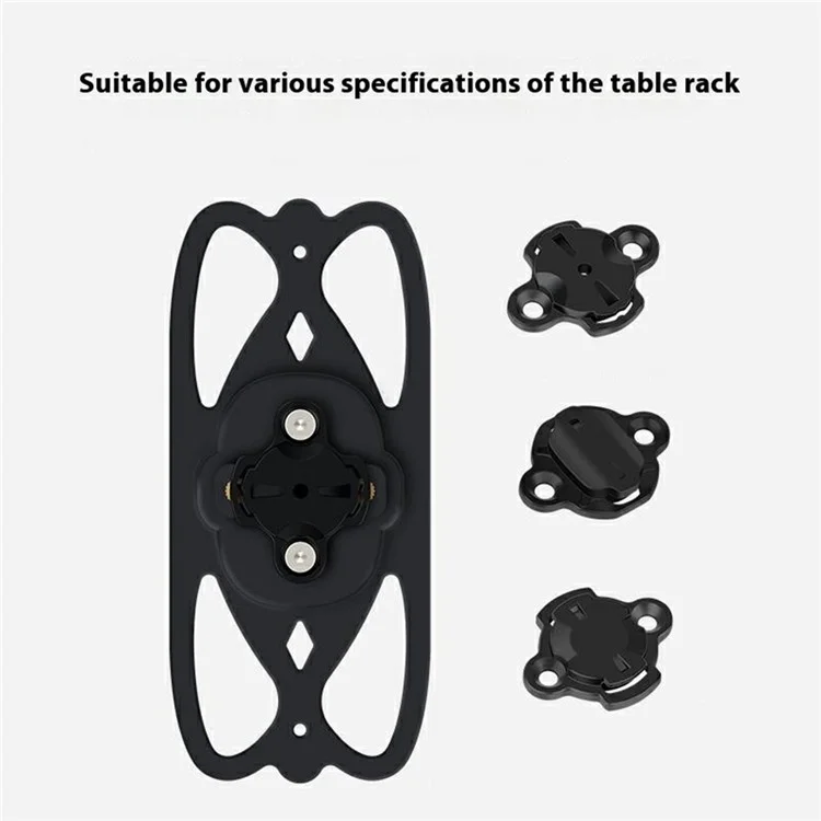 Soporte de fijación para teléfono móvil GUB P13 de silicona para bicicleta y ordenador
