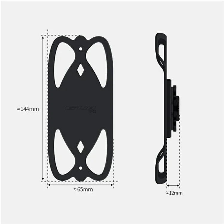 Soporte de fijación para teléfono móvil GUB P13 de silicona para bicicleta y ordenador
