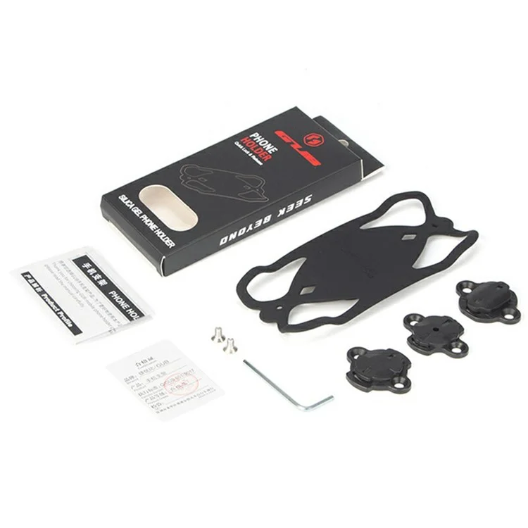 Soporte de fijación para teléfono móvil GUB P13 de silicona para bicicleta y ordenador
