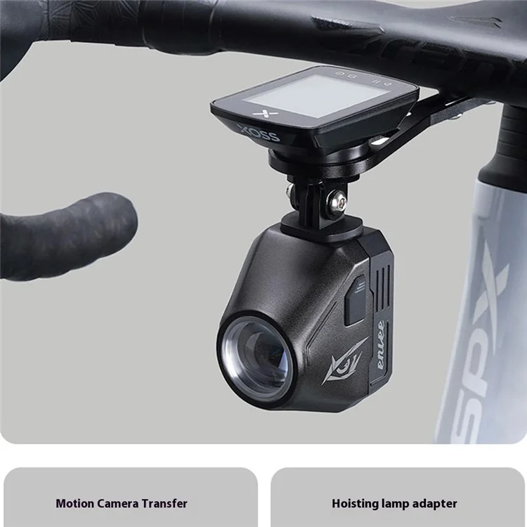 ENLEE E22135 Bike Computer Extension Mount Road Bicycle Aero Handlebar Flashlight Holder Adapter