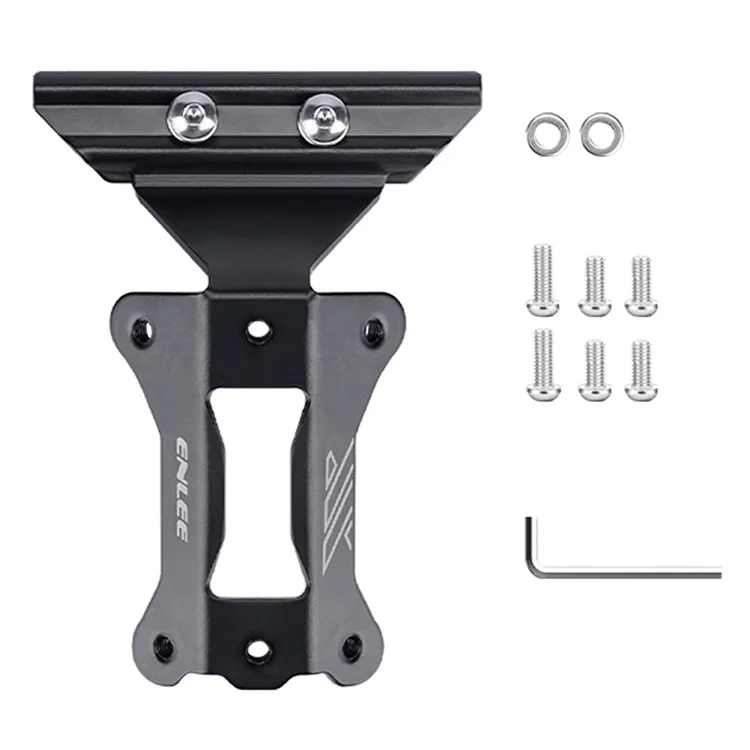 ENLEE Suporte Extensor de Garrafa de Água para Selim de Bicicleta - Conversão para Gaiola de Garrafa em Bicicletas de Montanha e Estrada - E2522 Duplo