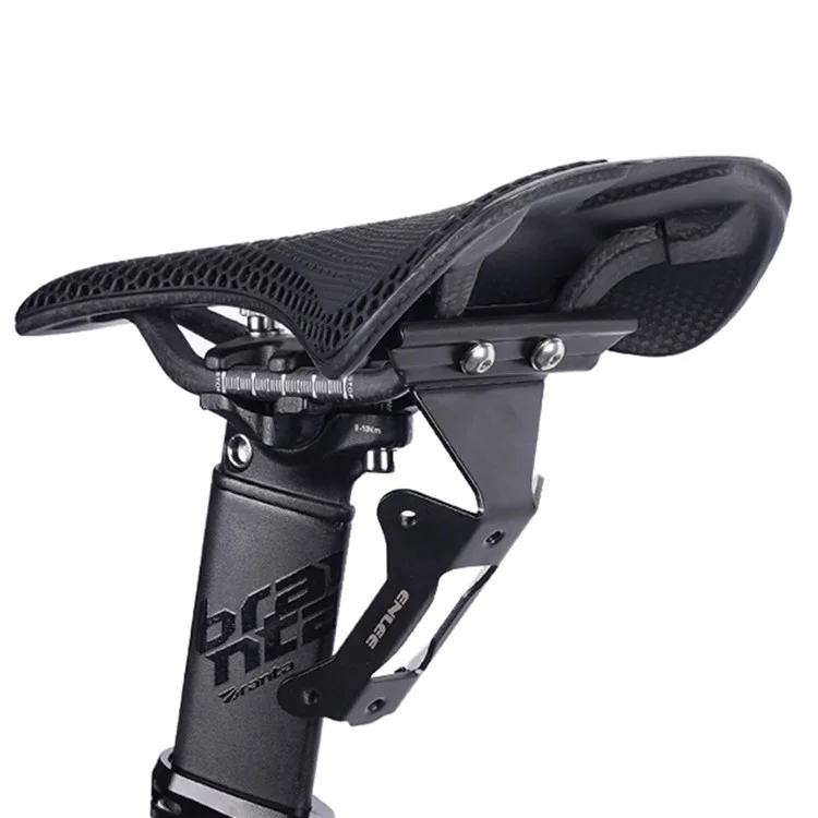 ENLEE Bike Saddle Water Bottle Cage Converter Seat Extender for Mountain Road Bike Bottle Holder Extension - E2511 Single Bottle