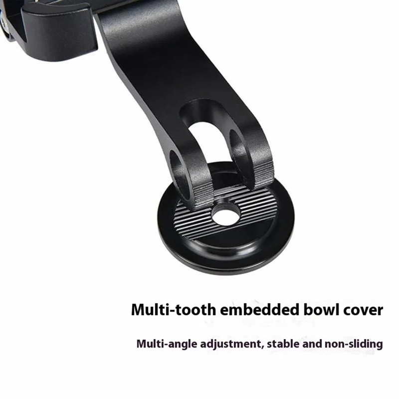 ZOYOSPORTS ZY-G23A Supporto per telefono da bicicletta da montagna Supporto per telefono da motocicletta e bicicletta elettrica in lega di alluminio rotante