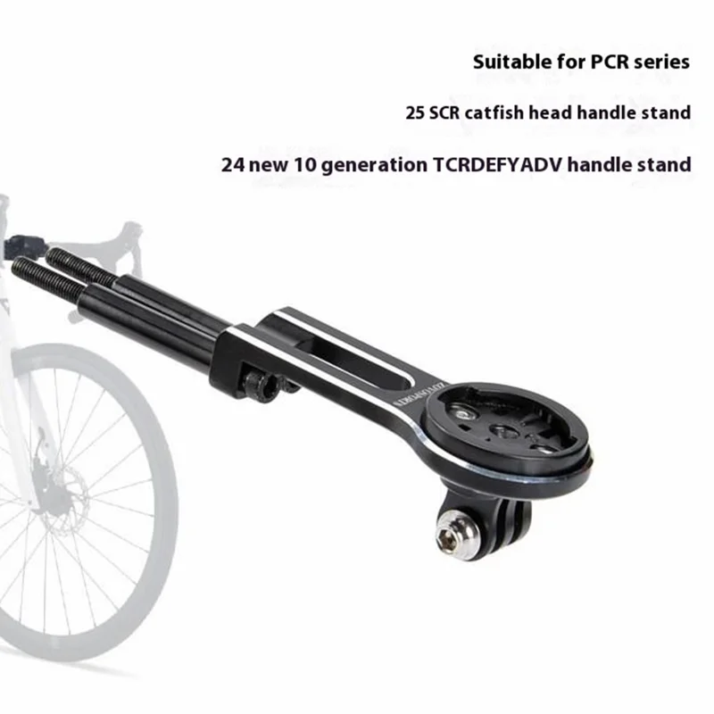 ZOYOSPORTS ZY-305P-1 Bike Computer Mount Aluminum Alloy Extension Bracket for Road Bike TCR PCR LTD Stem